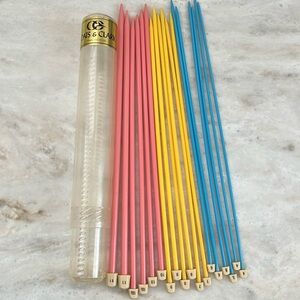 Vintage knitting needle set